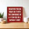 Slickblue Inspirational Wood Wall Sign 7x7 – Funny Motivational Quote for Office, Bedroom or Entryway, Color Options - 2 of 3