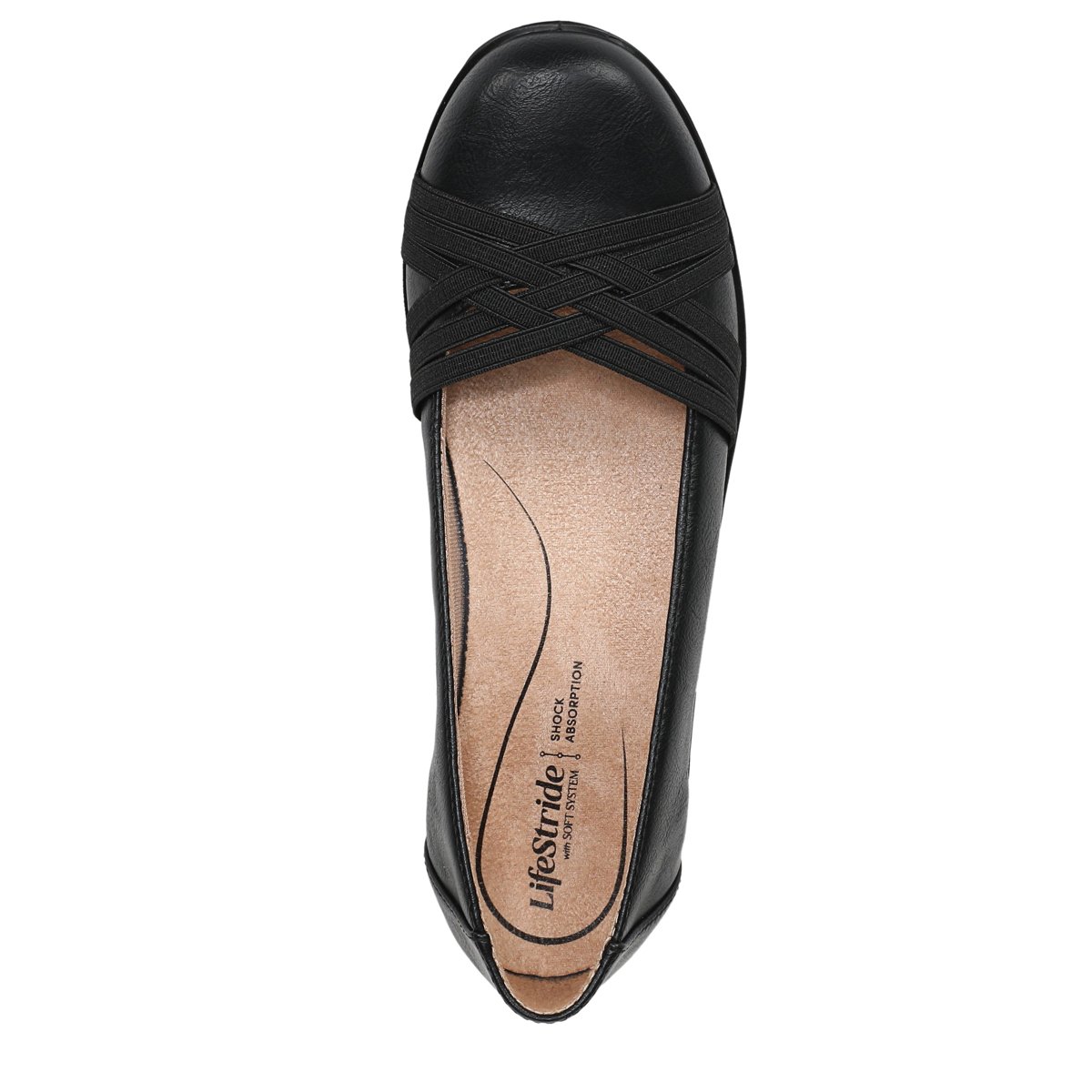Обувь LifeStride Womens Incredible 2 Ballet Flats Black 8 M — фото 7