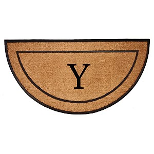 Calloway Mills 106573672Y The General Monogram Doormat, 24" x 36", Letter Y - 1 of 1