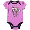 Disney Nightmare Before Christmas Zero Sally Jack Skellington Baby Girls Bodysuit Pants and Headband 3 Piece Outfit Set Newborn to Infant - 2 of 4