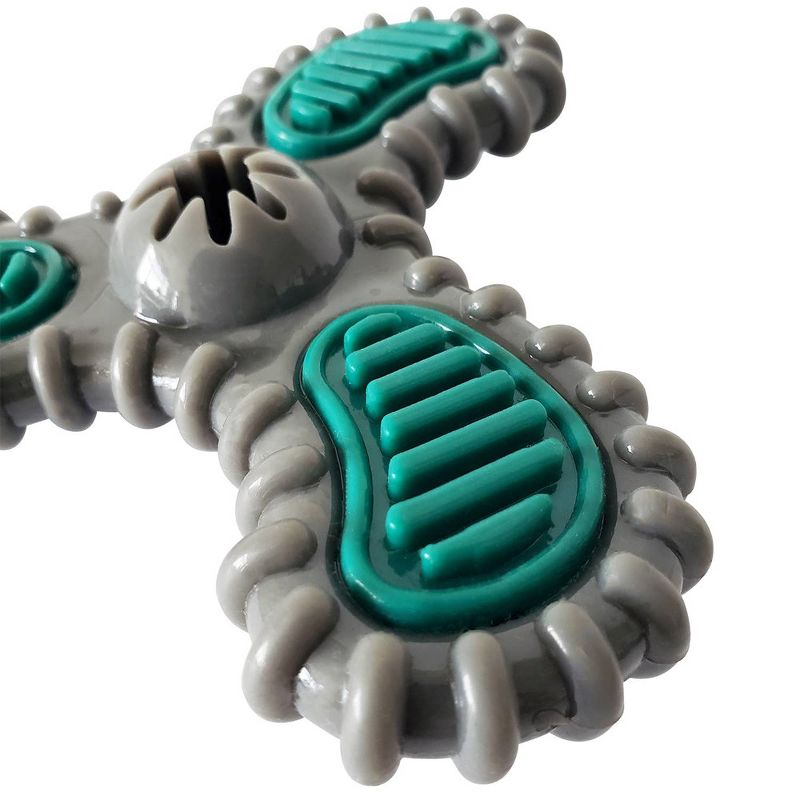 American Pet Supplies 5.5-Inch TPR Dental Spinner Dog Toy - For Light/Medium Chewers, 3 of 4