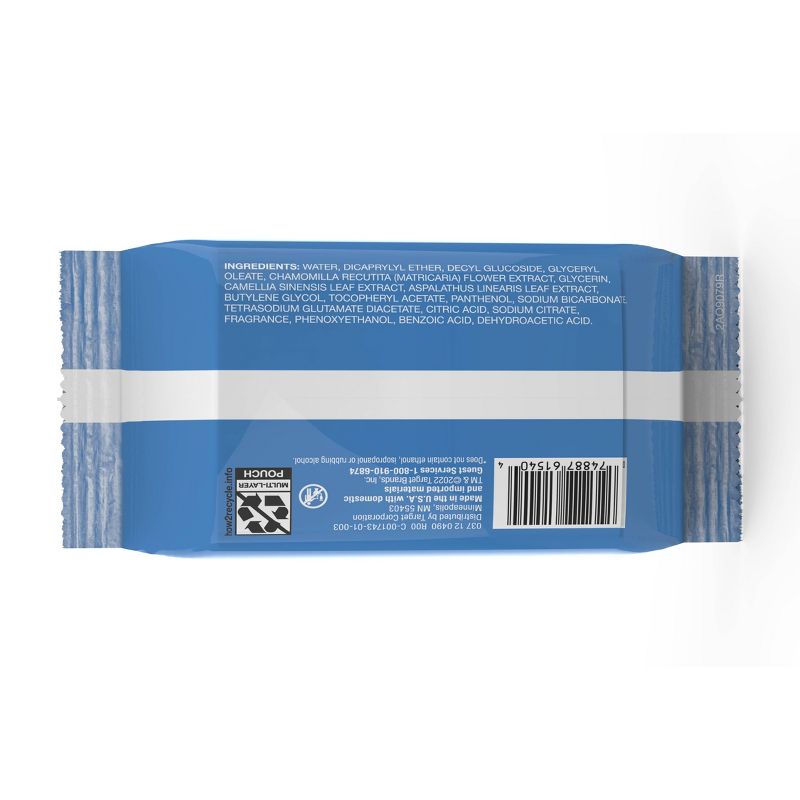 Makeup Remover Cleansing Towelettes - 30ct - up & up™, 4 of 10