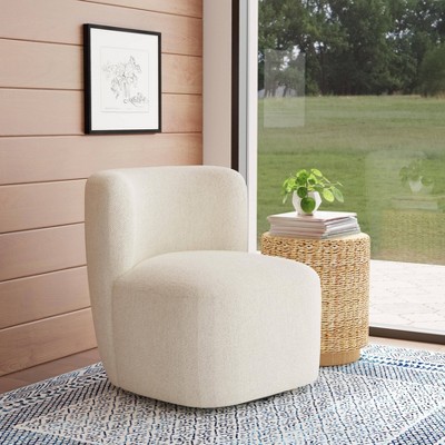 Neko Swivel Chair In Tweed Milsap Canvas - Threshold™ : Target