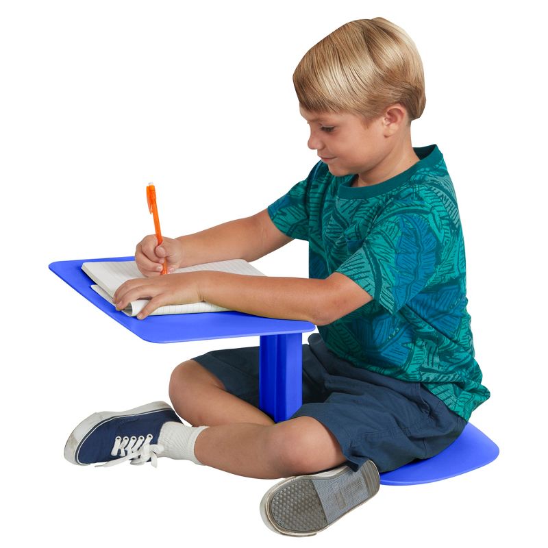 ECR4Kids The Surf Portable Lap Desk, Flexible Seating, One-Piece Writing Table, (10-Pack), 4 of 12