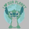 Girl's Lilo & Stitch I Heart Our Planet T-Shirt - 2 of 4