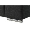 NicBex Woven Accent Chair,Upholstered Living Room Chairs with Removable Backrest and Steel Legs,Cozy Armchair,Accent Chairs for Living Room - 3 of 4