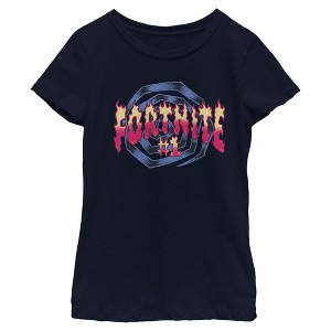 Girls Fortnite Dynamo Spiral T Shirt - 1 of 4