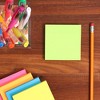 Juvale 15 Pads 100 Sheets Neon Colored Paper, Self-Adhesive Notes Pads 3x3 inch - 2 of 4