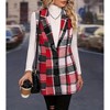 ITAFIT Plaid Sleeveless Vest - 2 of 4