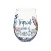 17 OZ Stemless Glass w/Box,  Tropical State of Mind - 3 of 4