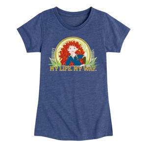 Girls' - Disney - My Life My Way Fitted Short Sleeve Graphic T-Shirt - 1 of 4