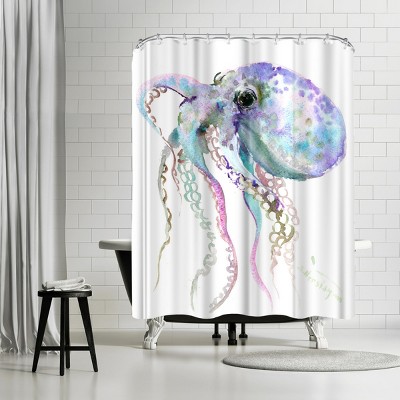 Americanflat Octopus by Suren Nersisyan 71" x 74" Shower Curtain