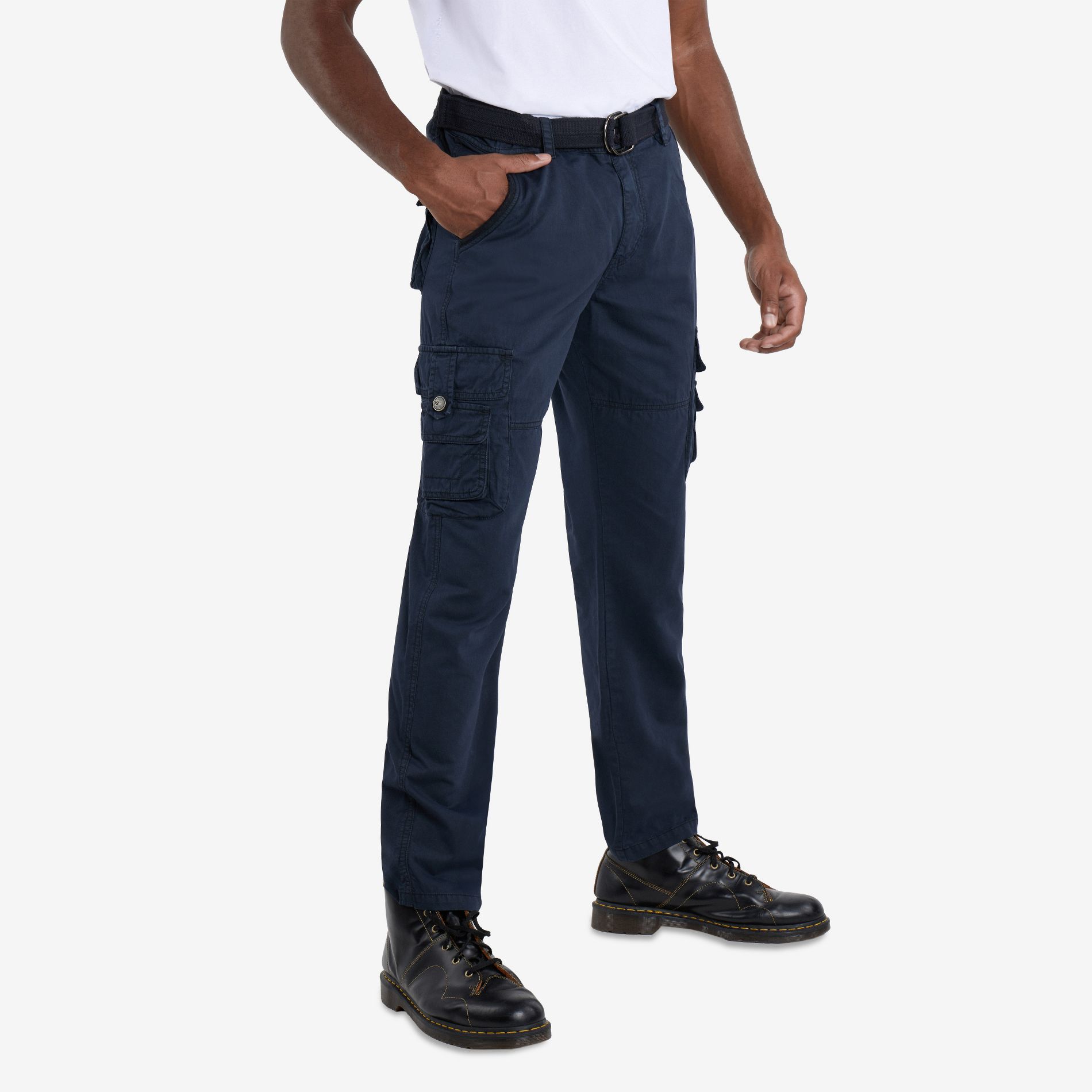 X RAY Men's Mutiple Pockets Cargo Pants,Work Pants in NAVY Size 34X32