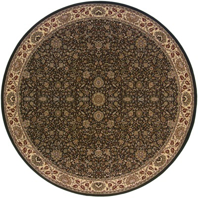 Oriental Weavers Ariana 172D2 Brown/ Ivory Indoor Area Rug - 6' Round