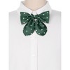 Elerevyo Women's Pre-tied Adjustable Straps Polka Dots Uniform Casual Bow Ties - 4 of 4