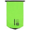 vidaXL Dry Bag with Zipper Green 7.9 gal PVC - 3 of 4