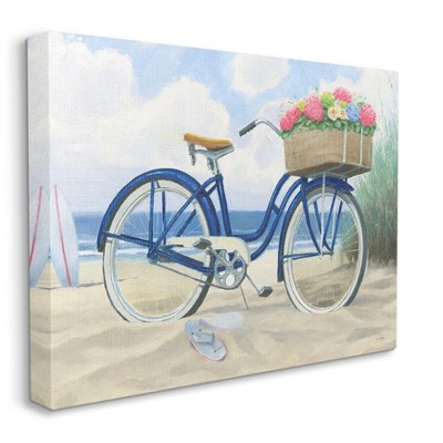 bike with flower basket