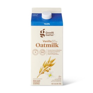 Vanilla Oat Milk - 64 fl oz - Good & Gather™ - 1 of 3