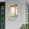 Livex Lighting Hopewell 2 - Light Wall Light in  Antique Brass - 3 of 4
