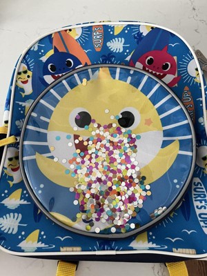 Baby Shark Blue Magic Sequins Lunch Box 10 inch