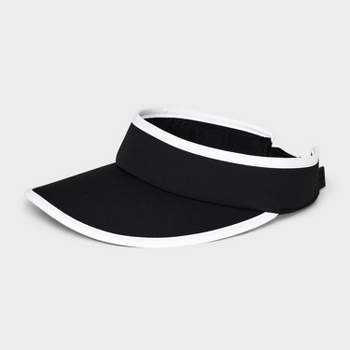 Cloth Covered Slip-On Visor, Sun Sports Visor Hats Cap for Women Adjustable  Cap