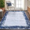 Large Modern Area Rug,Washable Non-Slip Low Pile Foldable Carpet for Living Room Bedroom Playroom Home Office,Distressed Contemporary Rug - 4 of 4