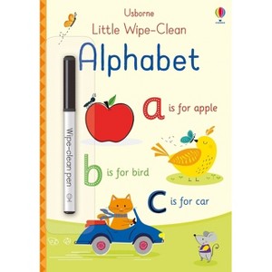 Little Wipe-Clean Alphabet - by  Felicity Brooks (Paperback) - 1 of 1