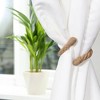 Evideco French Home Goods Elegant Rope Curtain Tie Backs - Decorative Holdbacks for Drapes and Curtains - 2 of 4
