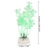 Unique Bargains Fish Tank Artificial Aquarium Plants Ornaments Multicolored 10 Pcs - image 4 of 4