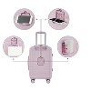 Generic St. Martin Carry-On Luggage with Cup Holder/USB Ports, Pink A - 2 of 4