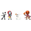 Set of 4 Diecast Figurines (2.5") Tim Burton's "The Nightmare Before Christmas" "Metalfigs" Series by Jada - 2 of 4
