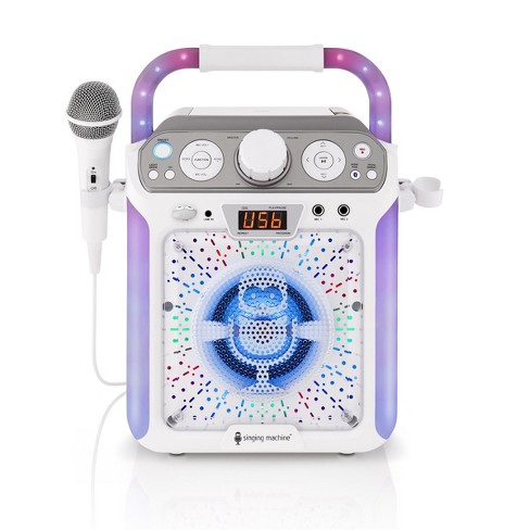 Singing Machine Groove Xl Karaoke Machine With Bluetooth Recording  Functionality And Fun Vocal Effects : Target