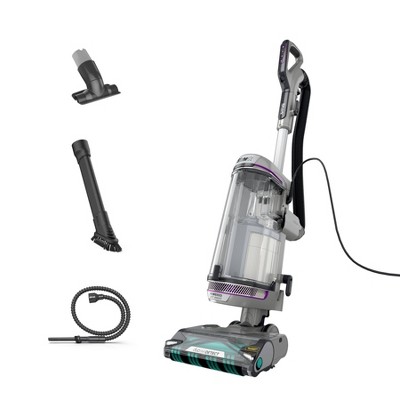 Shark PowerDetect Upright Vacuum with DuoClean Detect Technology and Self-Cleaning Brushroll Purple - AZ3901: HEPA Filter, Multi-Surface, Pet Hair