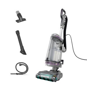 Shark PowerDetect Upright Vacuum with DuoClean Detect Technology and Self-Cleaning Brushroll Purple - AZ3901: HEPA Filter, Multi-Surface, Pet Hair - 1 of 4