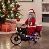 Mr. Christmas Animated LED Motorcycling Santa Musical Christmas Decoration - 4 of 4