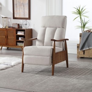 NicBex Modern Accent Chair Armchair Lounge Chair with Wood Frame Comfy Chair for Living Room, Bedroom, Office - 1 of 4