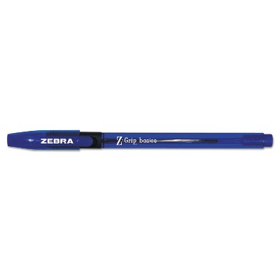 ZEBRA PEN CORP. Z-Grip Basics LV Ballpoint Stick Pen 1 mm Medium Blue 30/Pack 23230