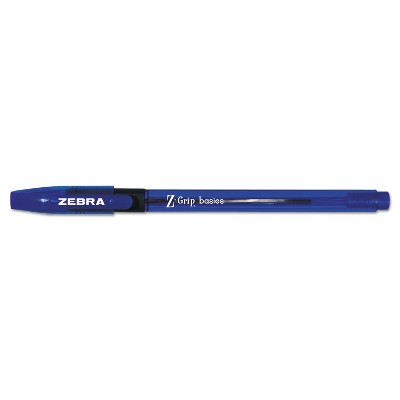 ZEBRA PEN CORP. Z-Grip Basics LV Ballpoint Stick Pen 1 mm Medium Blue 30/Pack 23230