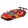 Ferrari 296 GT3 #71 Red "Francorchamps Motors" (2022) "Racing" Series with Display Case 1/43 Diecast Model Car by Bburago - 2 of 3