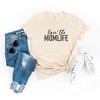 Simply Sage Market Women's Livin' The Mom Life Leopard Short Sleeve Graphic Tee - 3 of 3