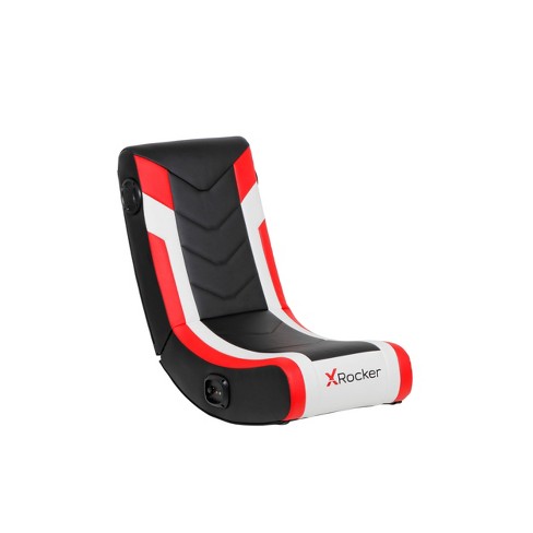 Horizon 2.0 Sound Floor Rocker Gaming Chair Red black X Rocker