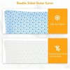 Cooling Firm Shredded Foam Queen Pillow Set of 2 for All Sleep Positions - 3 of 4