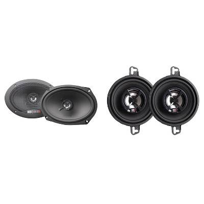 MB Quart Discus DK2-169 6x9 Inch Coax Speakers with DK2-108 3.5 Inch Coax Speakers