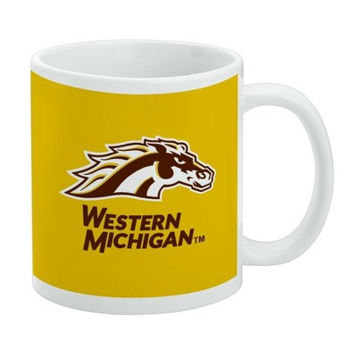 Western Michigan University Logo Ceramic Coffee Mug Novelty Gift Mugs for Coffee Tea and Hot Drinks 11oz White