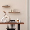 MH London Hutch 24" Set of 2 Wall Mounted Shelves Mango Wood - 2 of 4