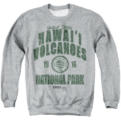 Men's Hawaii Volcanoes National Park Established Date Crewneck Sweatshirt