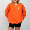 Simply Sage Market Boo Cheri Ghost Sweatshirt - 2XL - Orange - 3 of 4
