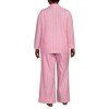 Lands' End Women's Cotton Poplin 2 Piece Pajama Set - Long Sleeve Top and Pants - 2 of 3