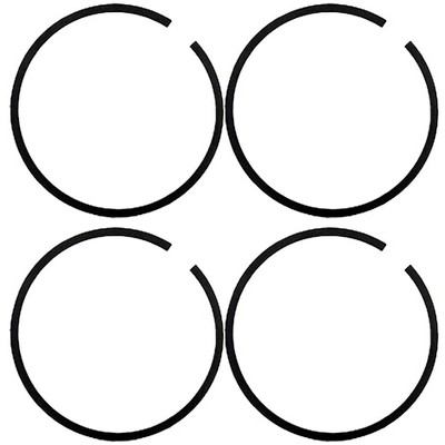 Ryobi Toro Trimmer/Blower (4 Pack) Replacement Steel Piston Ring - 690161002-4PK