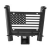 Hitch Mount Flag Pole Holder for Standard 2 Inch Receivers, Hitch Mount Dual Flag Pole Holder, Rust Resistant Steel for Truck SUV RV Trailer - 2 of 4